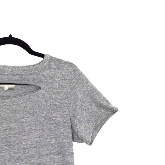 Chaser Gray Cutout Tee - Picture 3 of 5